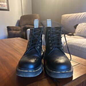 Men’s Doc Martens Vegan Black Lace Up Boot